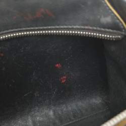 Pre Owned حقيبة يد توتس فندي 3 جور جلد أسود صغيرة