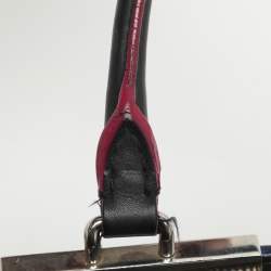 Pre Owned حقيبة يد توتس فندي 3 جور جلد أسود صغيرة