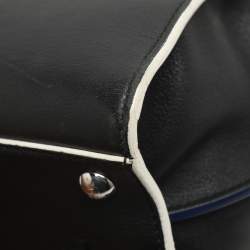 Pre Owned حقيبة يد توتس فندي 3 جور جلد أسود صغيرة