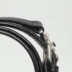 Pre Owned حقيبة يد توتس فندي 3 جور جلد أسود صغيرة