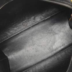 Pre Owned حقيبة يد توتس فندي 3 جور جلد أسود صغيرة