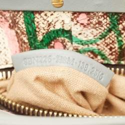 مملوكة مسبقًا Fendi Peekaboo Medium Light Blue Leather Top Handle Bag