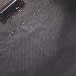 Pre Owned Fendi Brown Zucchino Handbag