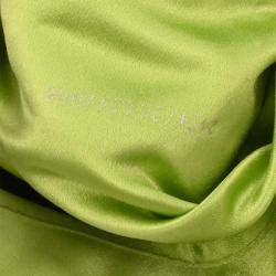 Pre Owned Fendi Black Cotton Beaded Embroidered Baguette Handbag