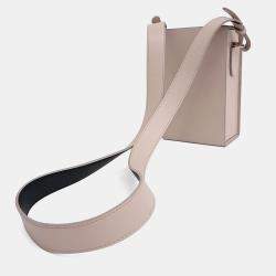 Pre Owned Fendi Pink Leather Vertical Box Shoulder and Crossbody Bag