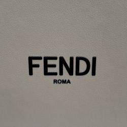 Pre Owned Fendi Pink Leather Vertical Box Shoulder and Crossbody Bag