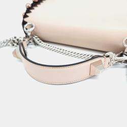 Pre Owned Fendi Black, Pink Leather Can I Bag Handbag