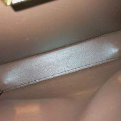 Pre Owned Fendi Brown Leather Peekaboo I SEE U Small Handbag