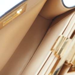 Pre Owned حقيبة فندي بيكابوو آيسي جيرل إنلاي صغيرة جلد أزرق فاتح / متعددة الألوان بيد علوية