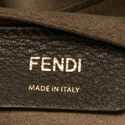 مملوكة مسبقًا Fendi FF 1974 Brown/Black Zucca Coated Canvas and Leather Crossbody Bag