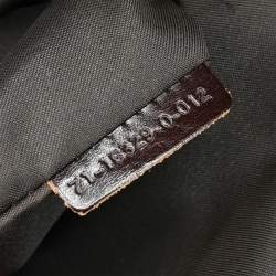 Pre Owned Fendi Zucca Brown Canvas Tote Bag