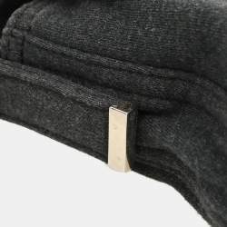 Pre Owned حقيبة فاند ي باجيت صوف رمادية