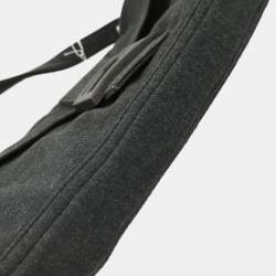 Pre Owned حقيبة فاندي باجيت صوف رمادية