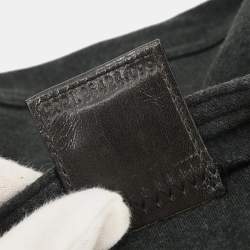 Pre Owned حقيبة فاندي باجيت صوف رمادية