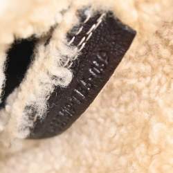 Pre Owned حقيبة فندي يد شيرلينغ زوكينو جلد بني