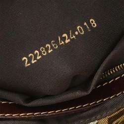 Pre Owned حقيبة فندي باغيت بي ڤي سي بني زوكينو