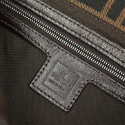 مملوكة مسبقًا Fendi Brown Canvas Zucca Baguette Handbag