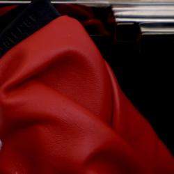 Pre Owned Fendi Peekaboo Monster Eyes Large Calfskin Leather Top Handle Bag