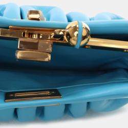 Pre Owned حقيبة كلتش فندي بيكابو كليك جلد نابا