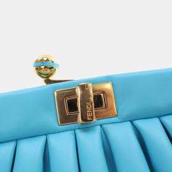 Pre Owned حقيبة كلتش فندي بيكابو كليك جلد نابا