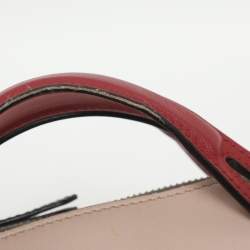 مملوكة مسبقًا Fendi By The Way Medium Blush Pink/Red Leather Bag