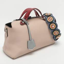مملوكة مسبقًا Fendi By The Way Medium Blush Pink/Red Leather Bag