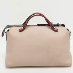 مملوكة مسبقًا Fendi By The Way Medium Blush Pink/Red Leather Bag