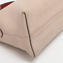 مملوكة مسبقًا Fendi By The Way Medium Blush Pink/Red Leather Bag