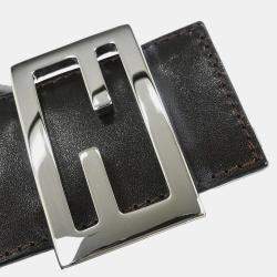 Pre Owned حقيبة يد توت فندي قماش زوكا بني