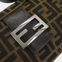 Pre Owned Fendi Brown Zucca Handbag