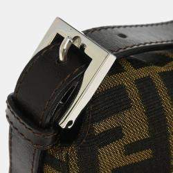 Pre Owned Fendi Brown Zucca Handbag