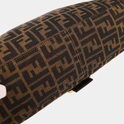 Pre Owned حقيبة فندي زوكا كانفاس بنية