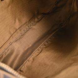 Pre Owned حقيبة فندي زوكا كانفاس بنية