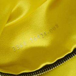 Pre Owned Fendi Navy Denim Flower Embroidered Baguette Handbag