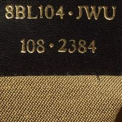 Pre Owned Fendi Forever Bauletto Tobacco Zucca Canvas and Leather Bag