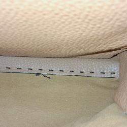 Pre Owned Fendi Leather Selleria Peekaboo Regular