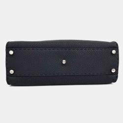 Pre Owned Fendi Leather Selleria Peekaboo Regular