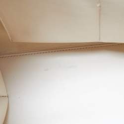 Pre Owned Fendi 3Jours Medium Brown/Off White Leather Tote