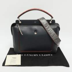 مملوكة مسبقًا حقيبة فاندي دوتكوم جلد بني بيد علوية