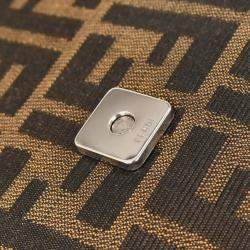 مملوكة مسبقًا Fendi Brown Canvas Zucca Handbag