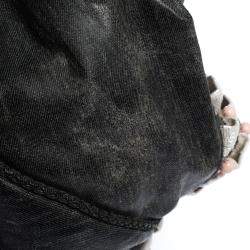 Pre Owned Fendi Grey Limited Edition Beaded Spy Bag