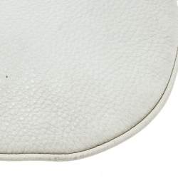 Fendi Ivory Selleria Leather Small Oyster Hobo