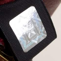 Pre Owned Fendi Red Leather Medium 2jours Tote