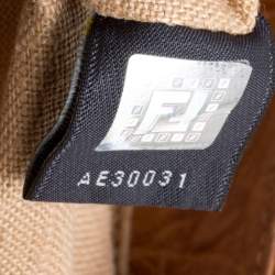 Fendi Brown Crocodile Spy Hobo