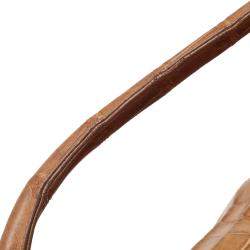 Fendi Brown Crocodile Spy Hobo
