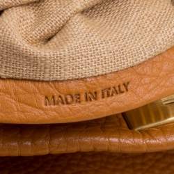 Pre Owned حقيبة فندي بيكابوو جلد أسود وجلد ثعبان مبطن كبيرة بيد علوية