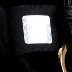 Pre Owned Fendi Black Leather Medium 2jours Tote