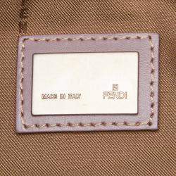 مملوكة مسبقًا حقيبة يد فندي كانفاس زوكينو بنفسجي