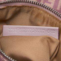 مملوكة مسبقًا حقيبة يد فندي كانفاس زوكينو بنفسجي