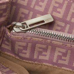 مملوكة مسبقًا حقيبة يد فندي كانفاس زوكينو بنفسجي